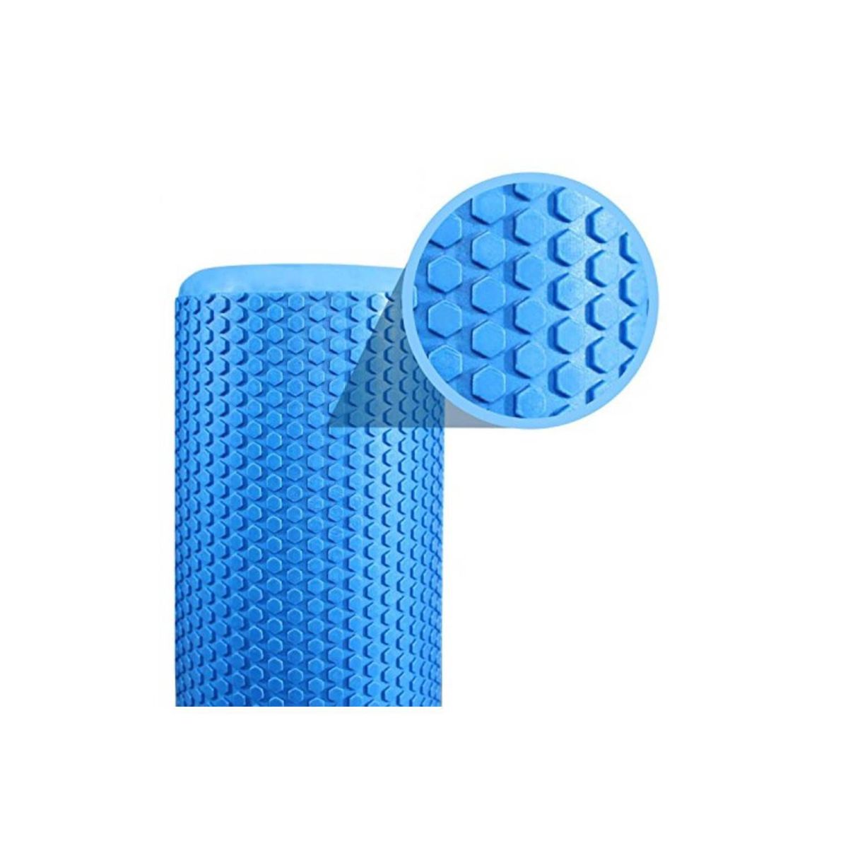 GENERICO - Foam Roller de Espuma 30cm Yoga Pilate Azul