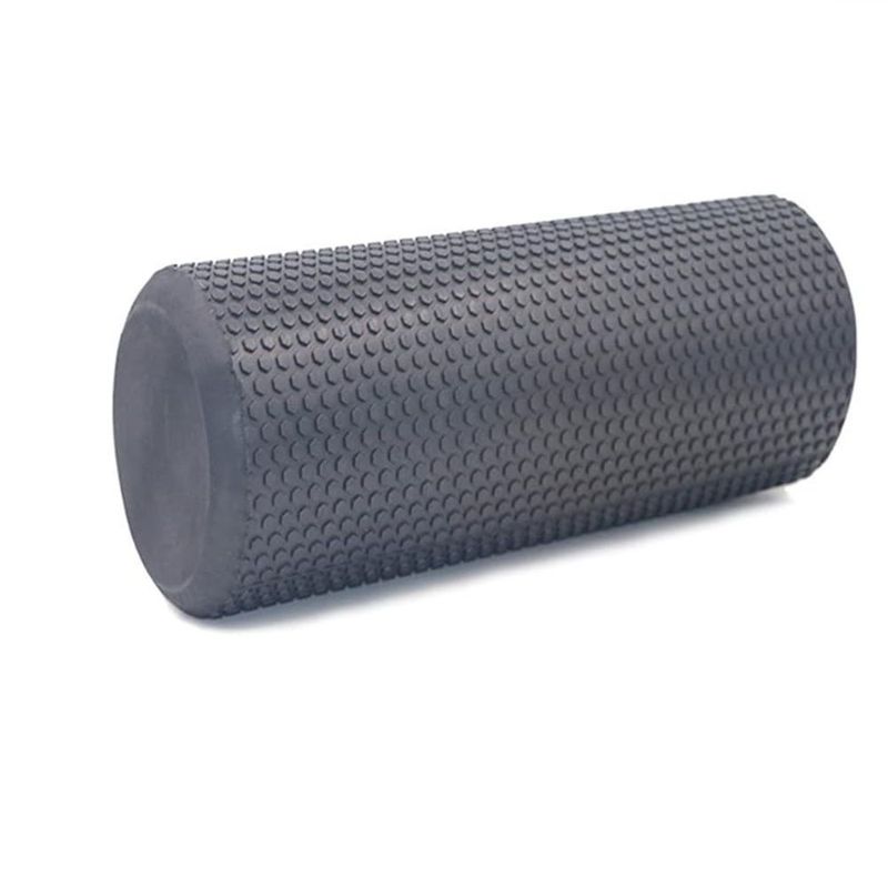 GENERICO - Foam Roller de Espuma 30cm Yoga Pilate Negro