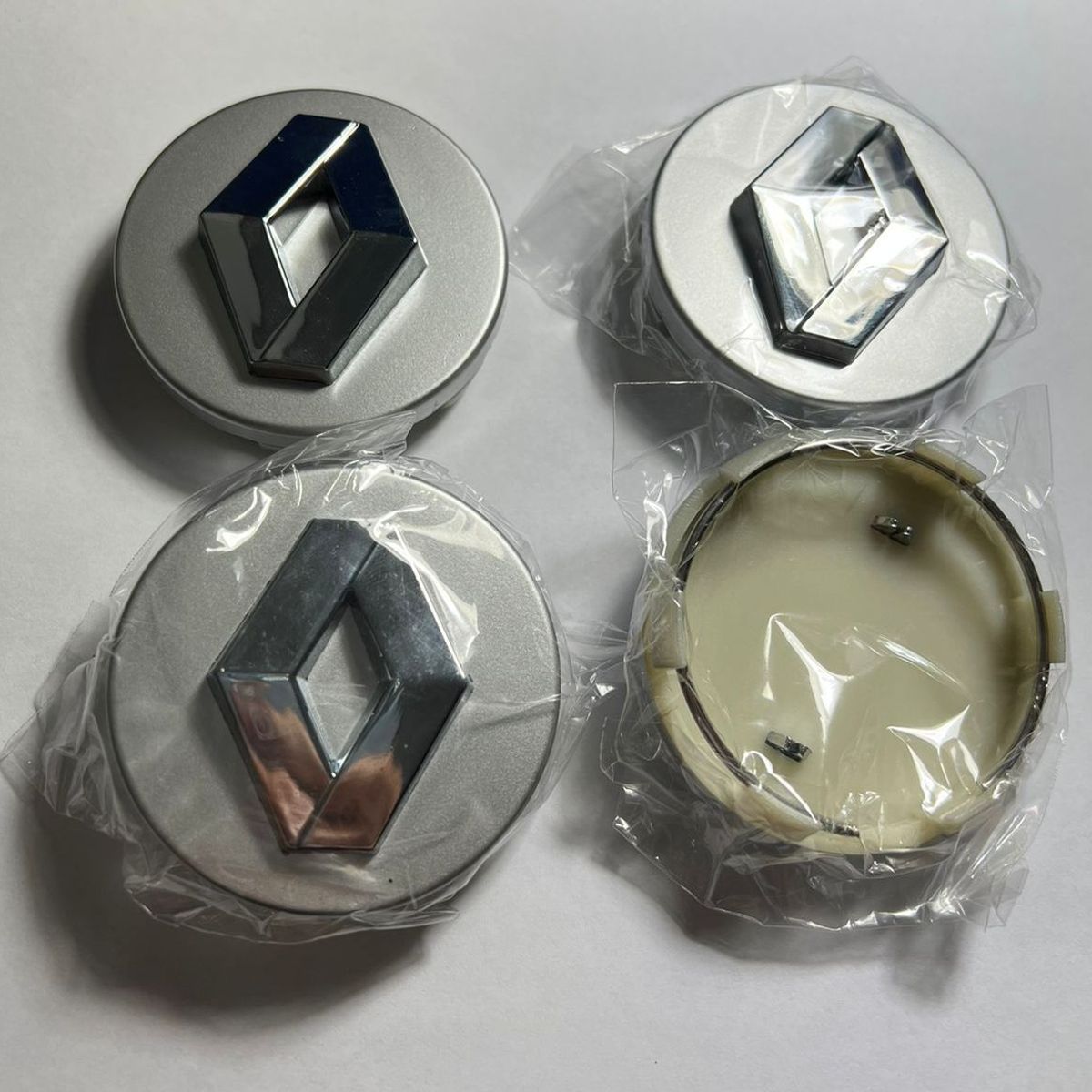 GENERICO - Tapa Central compatible con Aro Renault 60mm