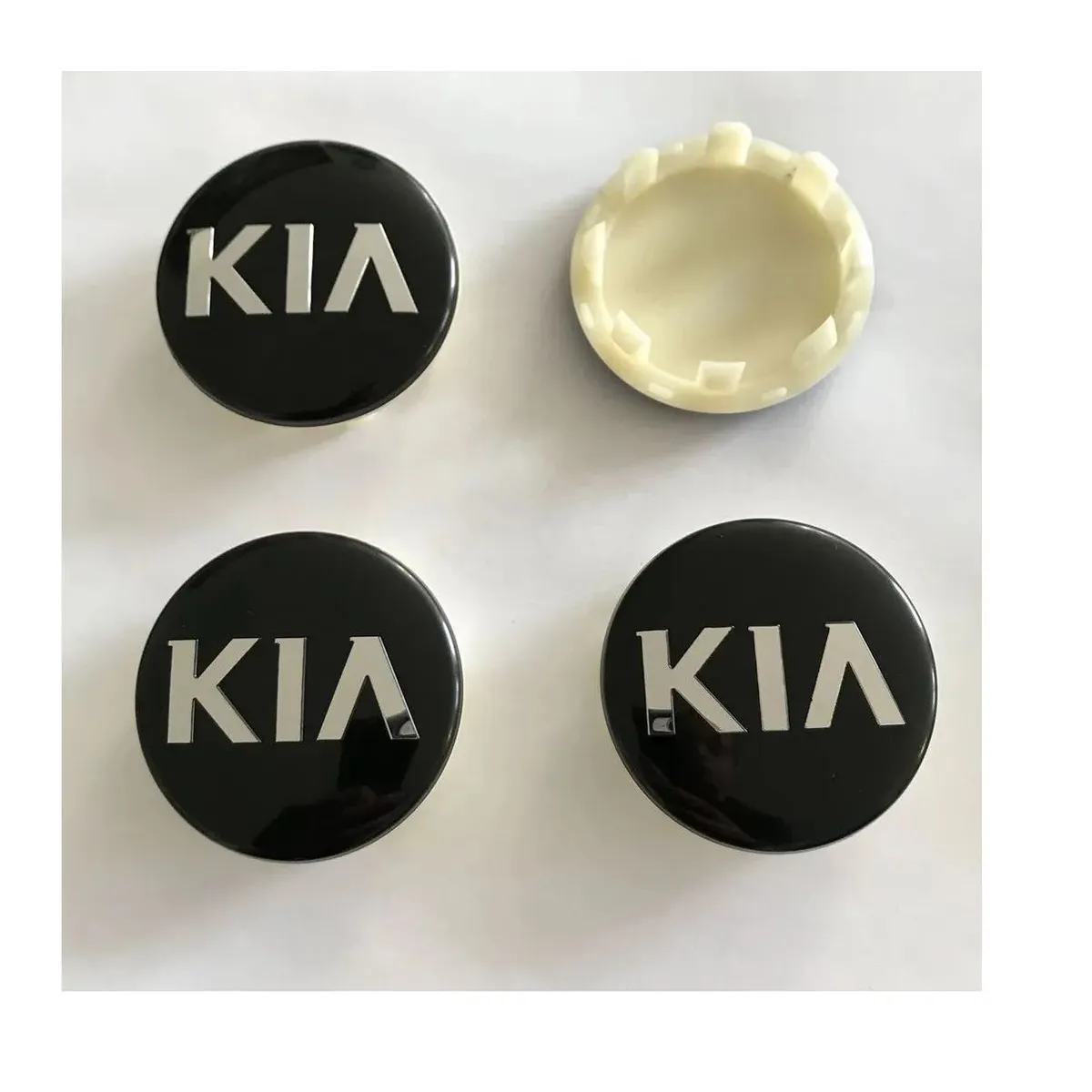 GENERICO - Tapa Central compatible con Aro Kia 58mm