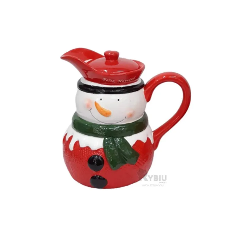 GENERICO - Jarra de Navidad Ideal para Navidad Muñeco de Nieve