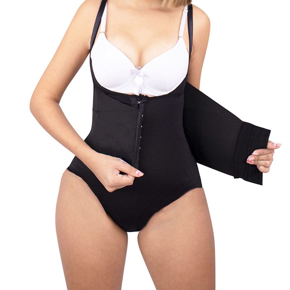 GENERICO - FAJA BODY RELOJ DE ARENA CON BROCHES EXCLUSIVE