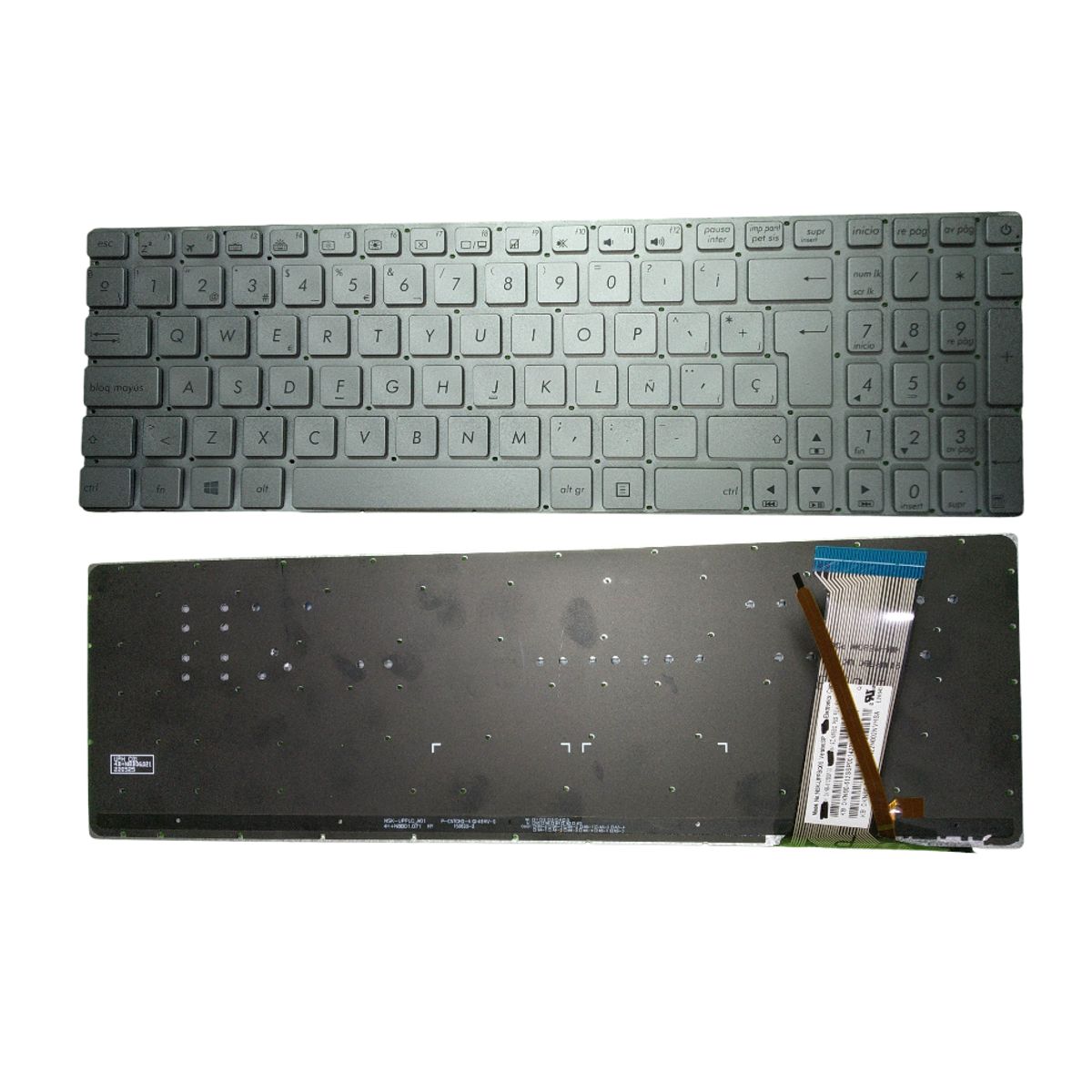 GENERICO - teclado para asus N551JK N551 N551JJ N551JM N551JQ N551Z N551ZU