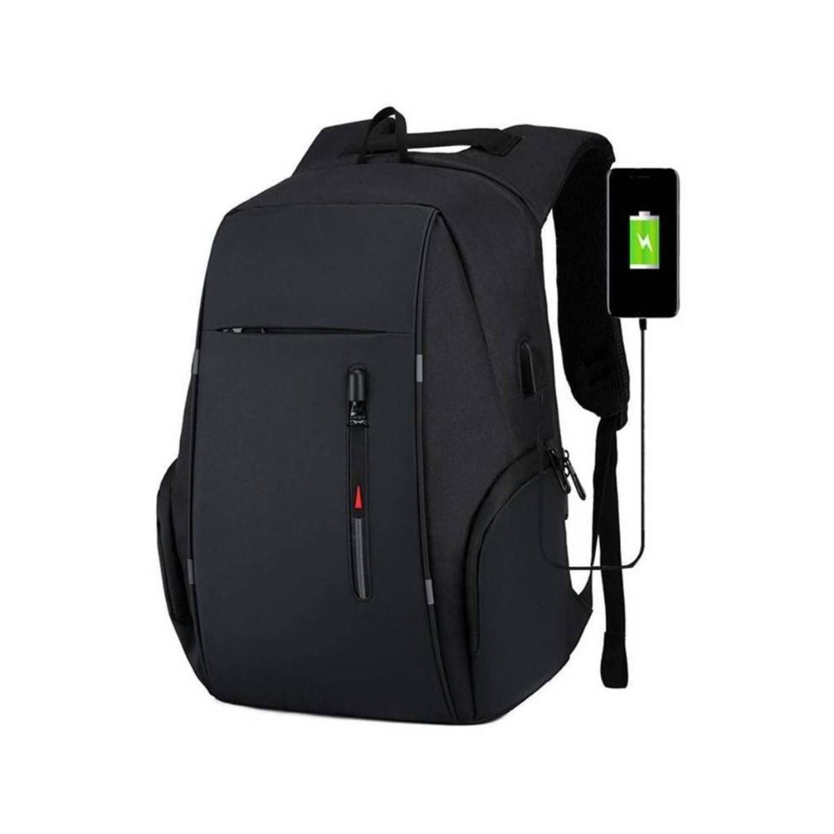 GENERICO - Mochila Impermeable Con Laterales USB