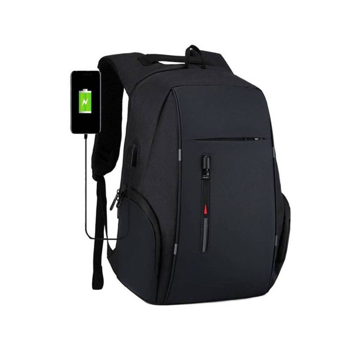 GENERICO - Mochila Impermeable Con Laterales USB