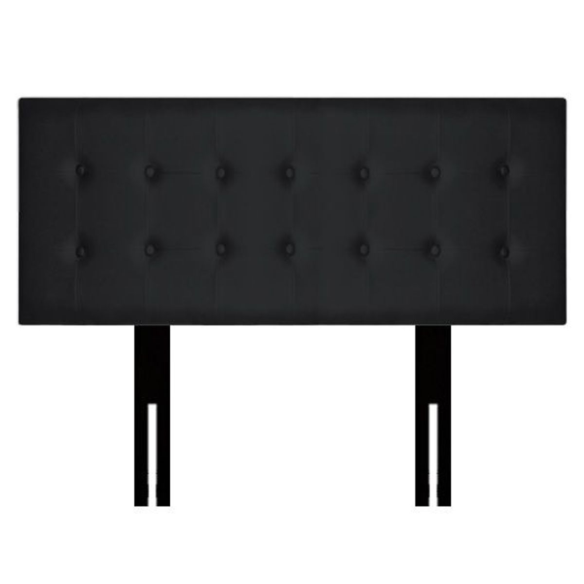 BARAKA HOME - Cabecera Opole Patas Desmontables Queen - Negro