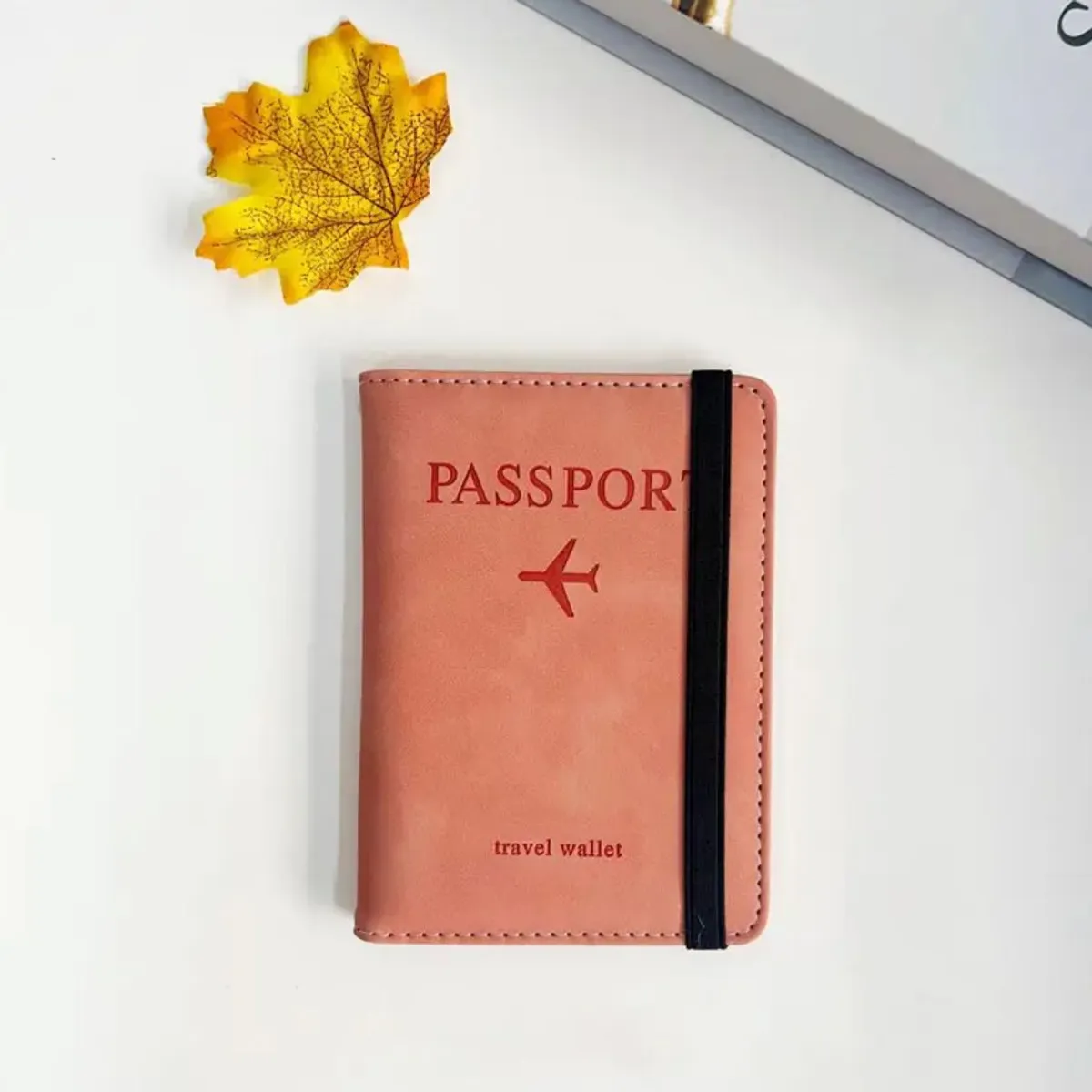 KAST PE - Porta Pasaporte Travel Wallet Modelo RFID BLOCKING - Rosado