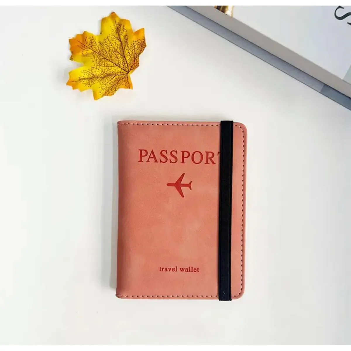 KAST PE - Porta Pasaporte Travel Wallet Modelo RFID BLOCKING - Rosado