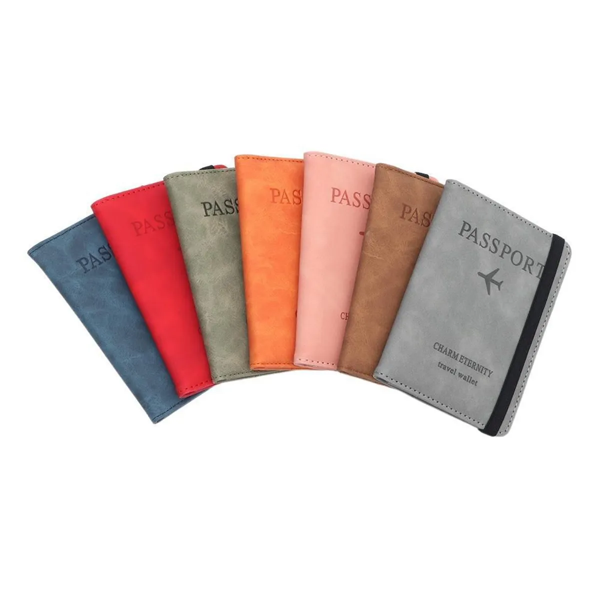 KAST PE - Porta Pasaporte Travel Wallet Modelo RFID BLOCKING - Rosado