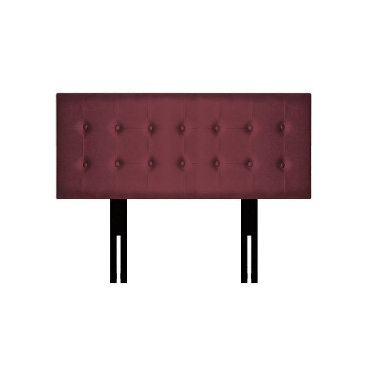 BARAKA HOME - Cabecera Opole Patas Desmontables Queen - Vino