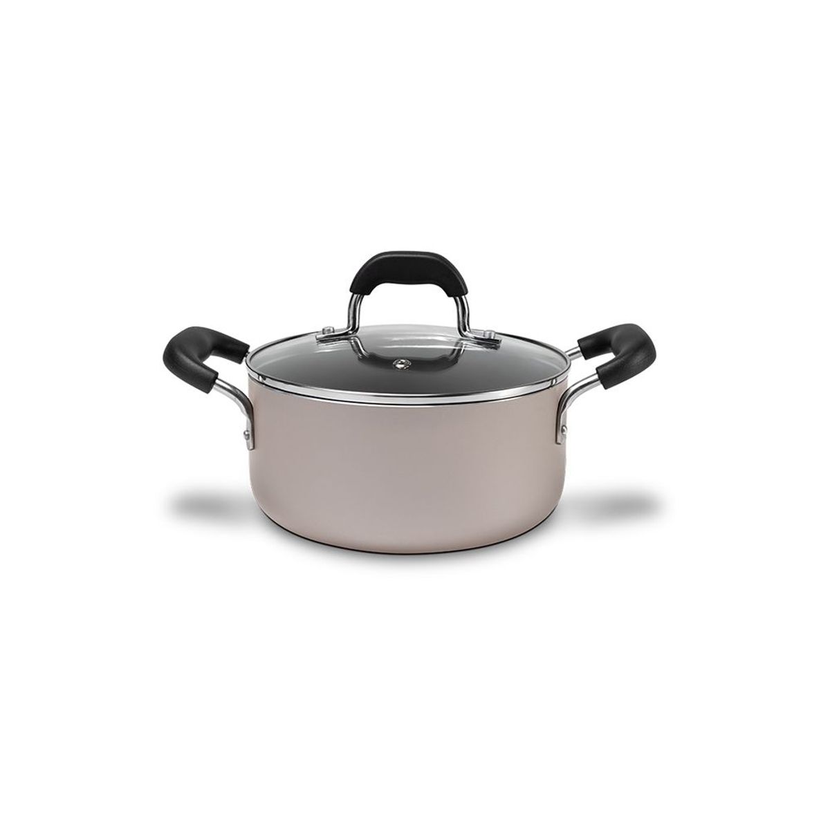 BRINOX - Cacerola Con Tapa 20cm 2.7L Brinox Saffron Champagne