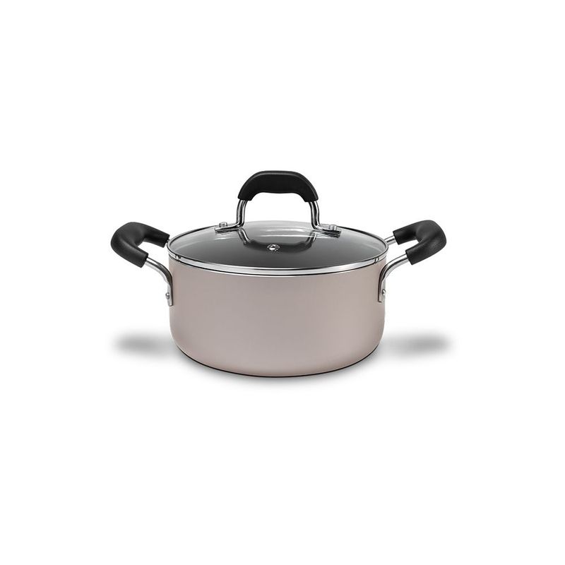 BRINOX - Cacerola Con Tapa 20cm 2.7L Brinox Saffron Champagne