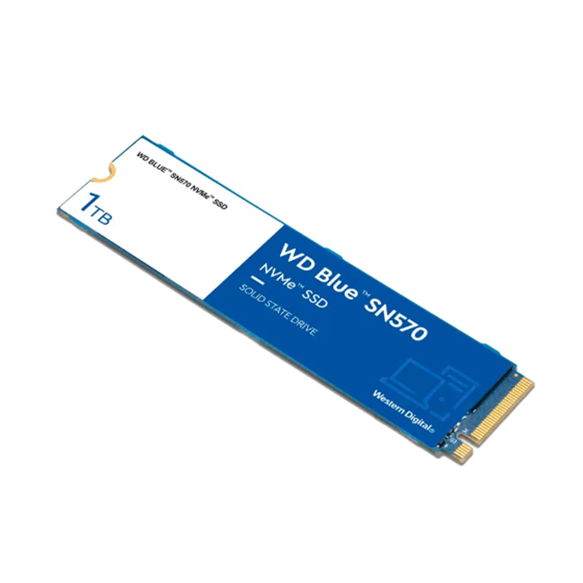 WESTERN DIGITAL - DISCO SOLIDO WESTERN DIGITAL BLUE SN570 1TB M.2 2280 P/N: WDS100T3B0C