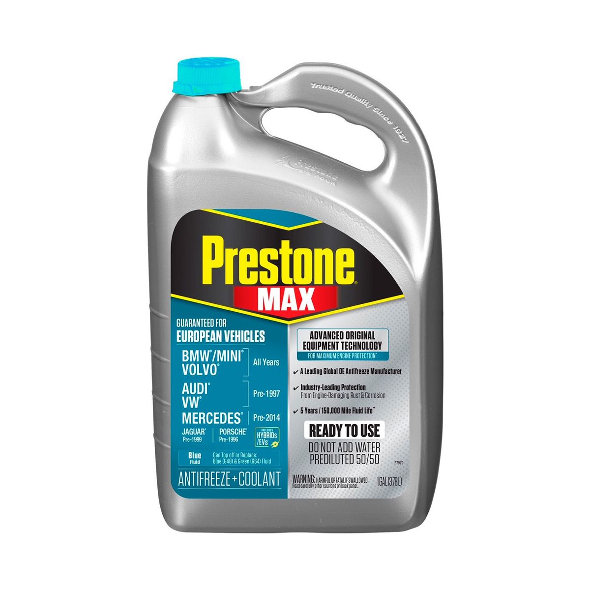 PRESTONE - Prestone ® MAX Europeos Azul Anticongelante  Refrigerante