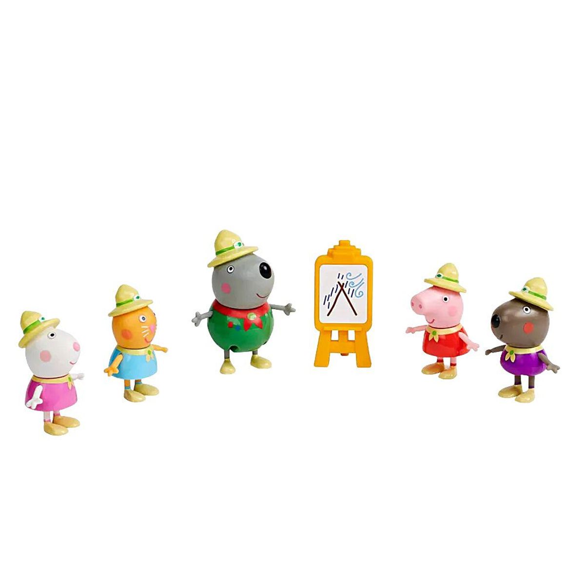 HASBRO - Figuras Peppa Pig y sus amigos de campamento