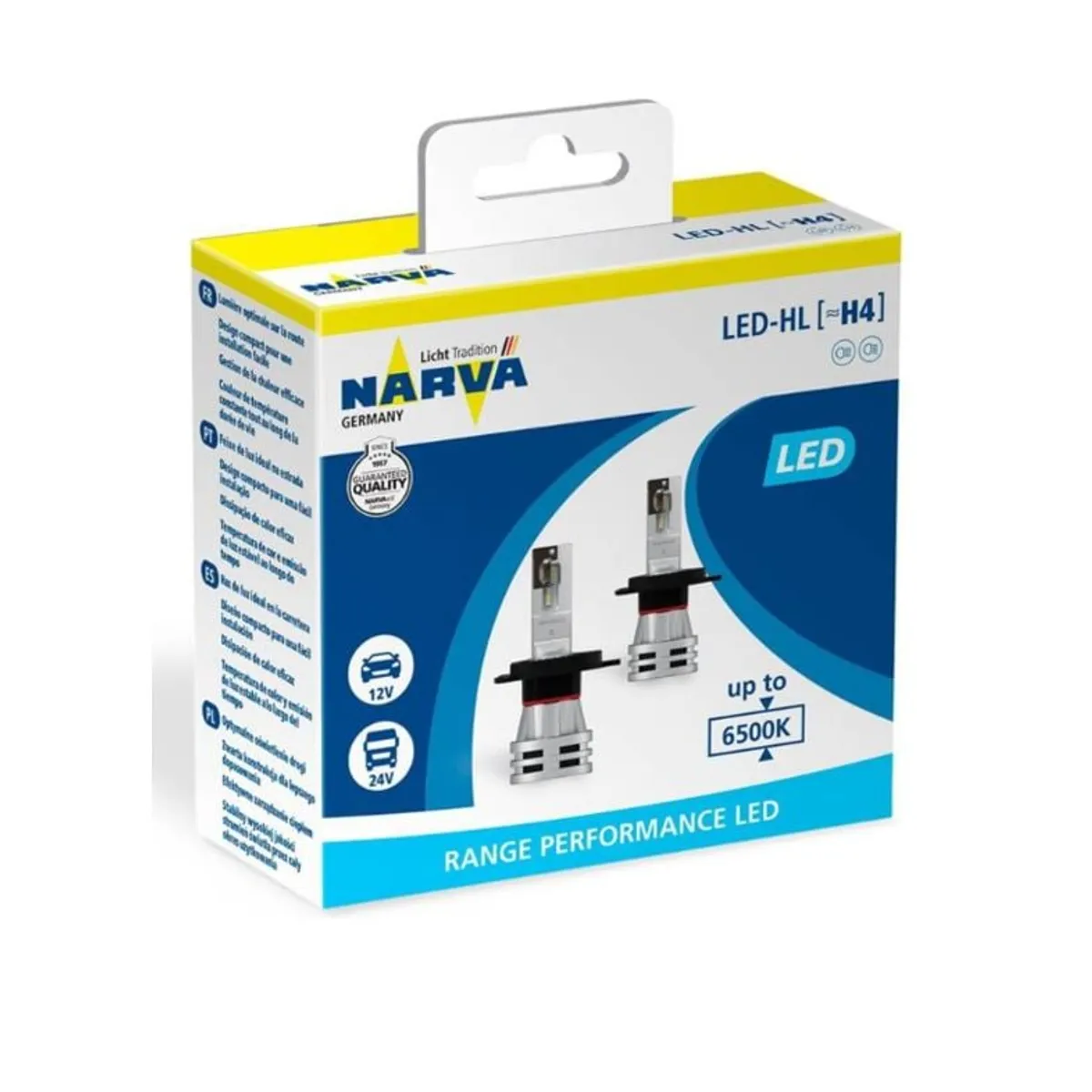 NARVA - Foco NARVA LED H4  12/24v  24W P43t-38 cod 18032