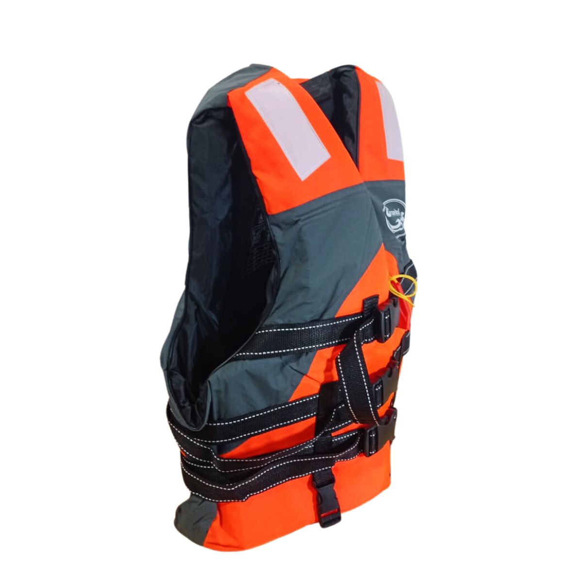 GENERICO - Chaleco Salvavidas con silbato Gravital sin cuello Naranja XXL