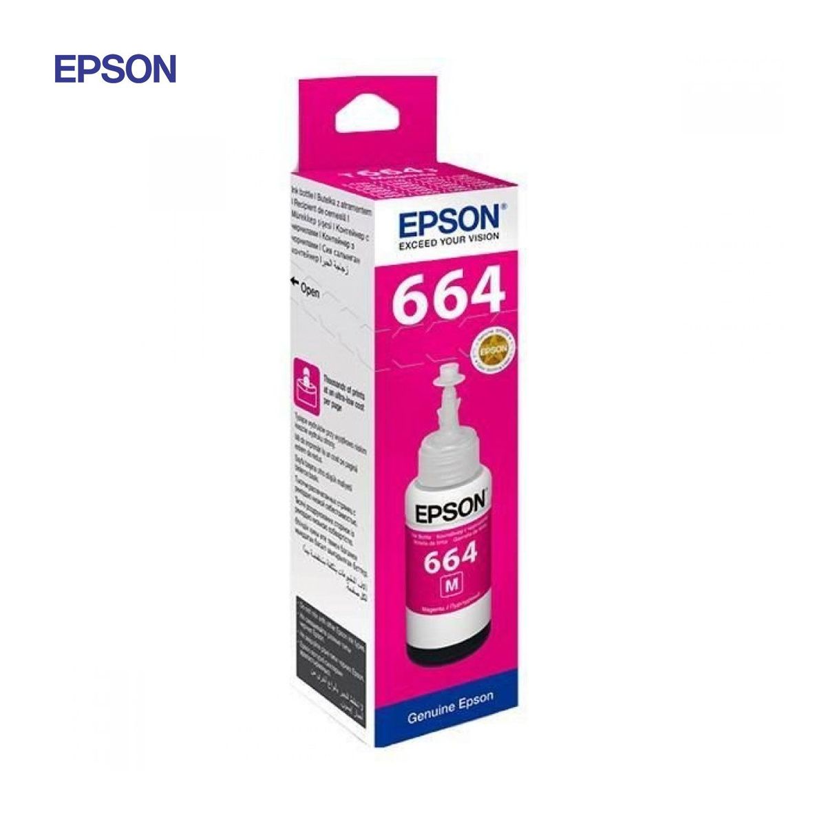 EPSON - Tinta Epson T664 Color Magenta