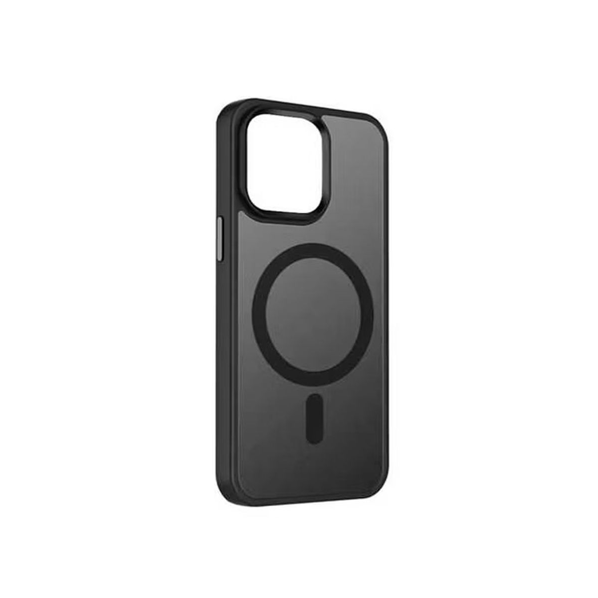 GENERICO - Case Magsafe Mate para iPhone 15 Pro Max Negro