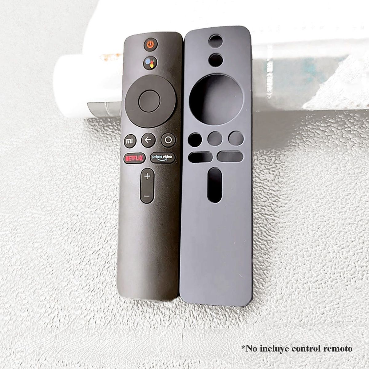 GENERICO - Funda protectora case control remoto Xiaomi Mi Box S Negro