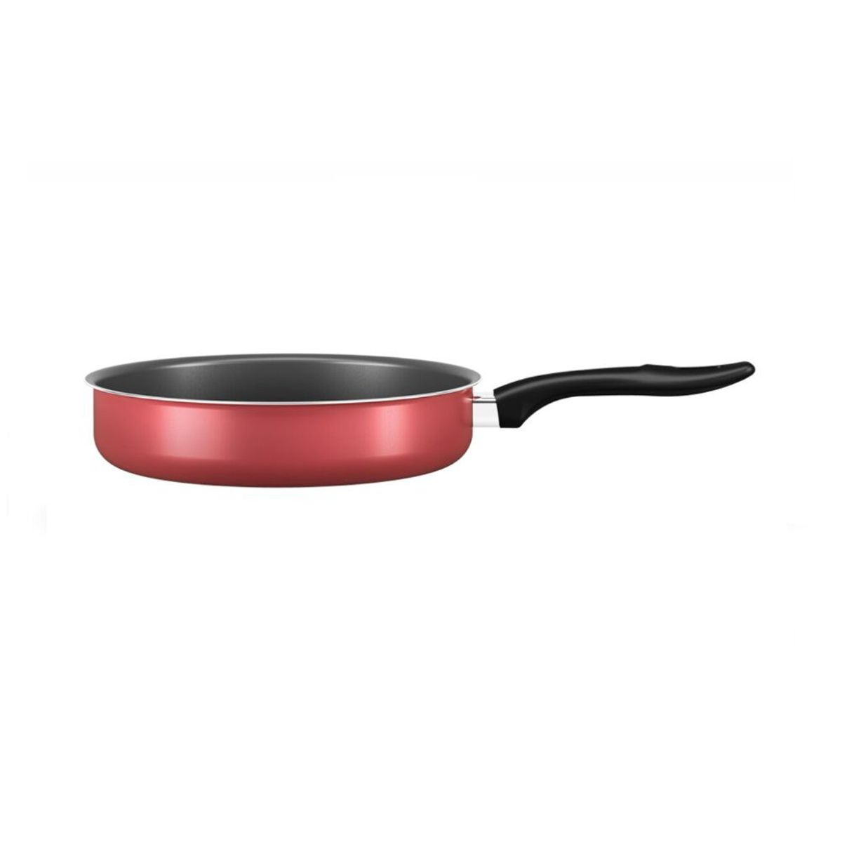 BRINOX - Sartén Recta 28cm 3L Brinox Maple Rojo
