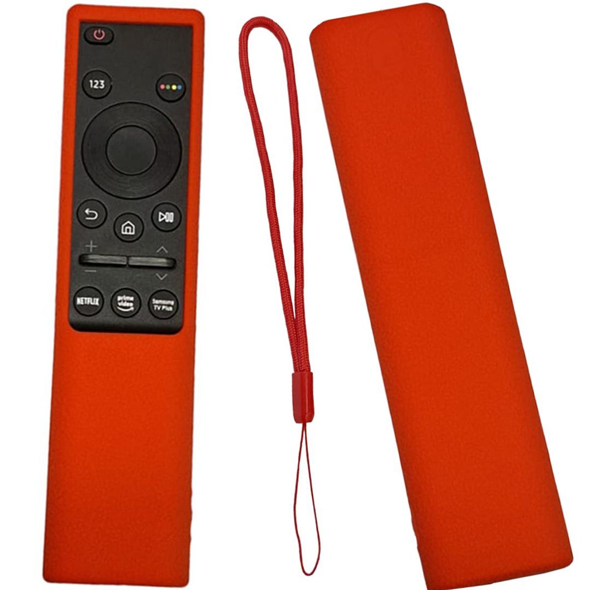 CASE - Funda Protector Control Samsung Qled 2021 – Naranja