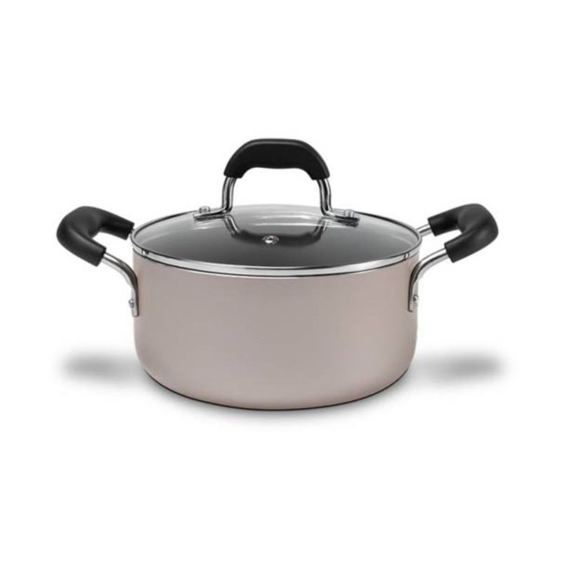 BRINOX - Cacerola Con Tapa 24cm 4.5L Brinox Saffron Champagne