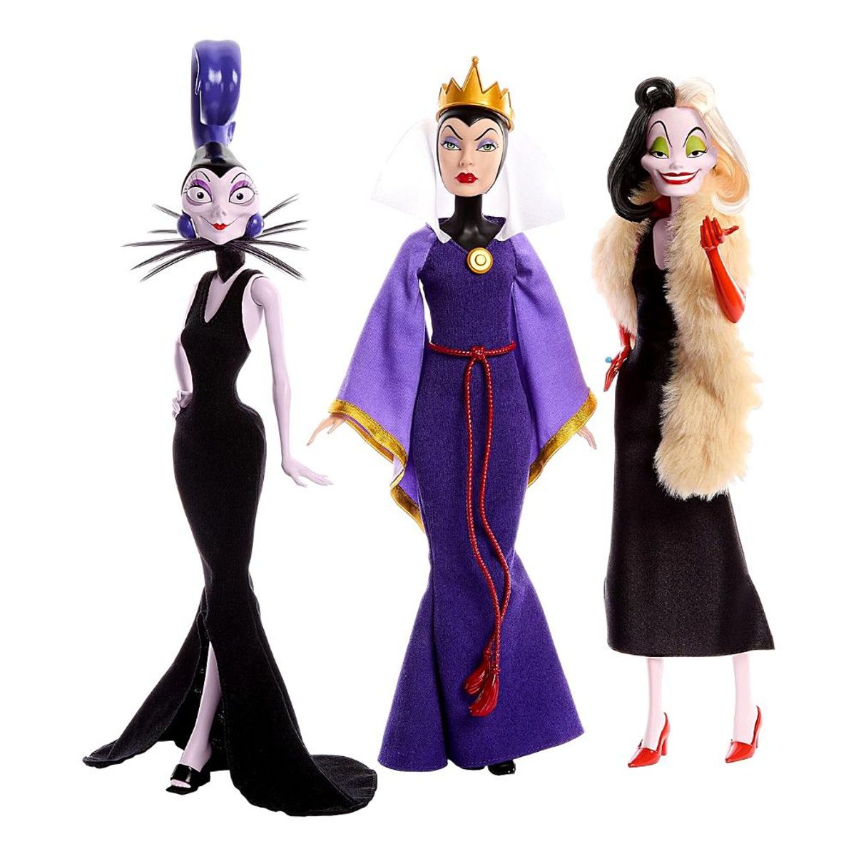 MATTEL - Set de Muñecas Villanas Mattel Queen Ytzma y Cruella de Vil