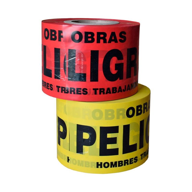 STEELPRO - ROLLO CINTA SEÑALIZACION RFX 400 MT ROJO