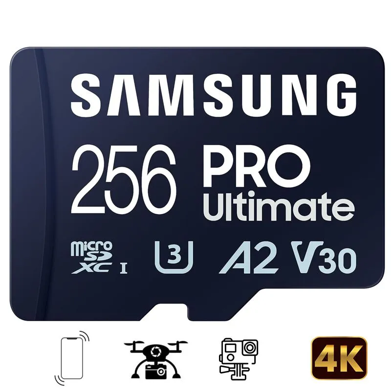 SAMSUNG - Samsung Memoria Micro SD PRO Ultimate 256GB 200Mbps Gopro
