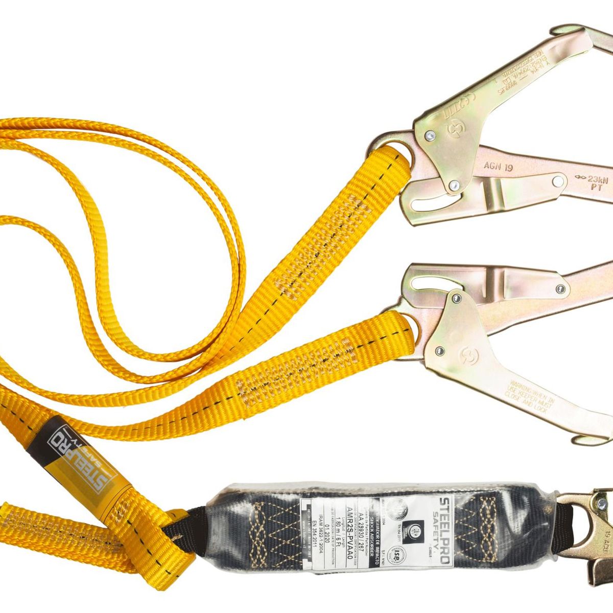 STEELPRO - LINEA DE VIDA DOBLE STEELPRO