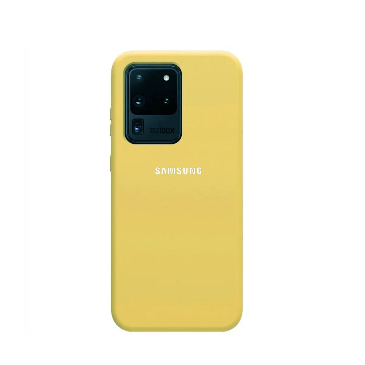 GENERICO - Case Siliconado para Samsung Galaxy S20 Ultra Amarillo