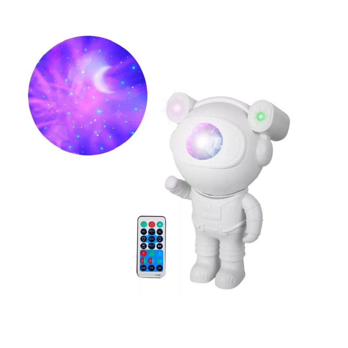 GENERICO - Proyector Luces Led Parlante Astronauta XL-731B