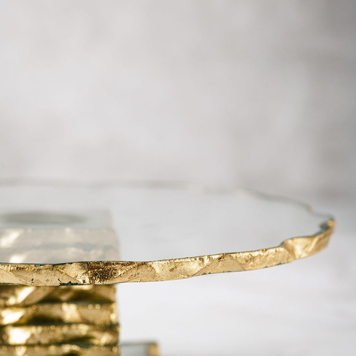 GENERICO - Soporte para Tarta Dorado