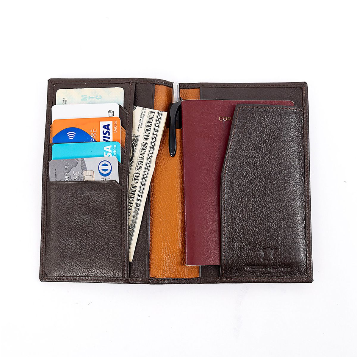 ARMUZ - Porta Pasaporte de Cuero Vacuno ARMUZ  AR10