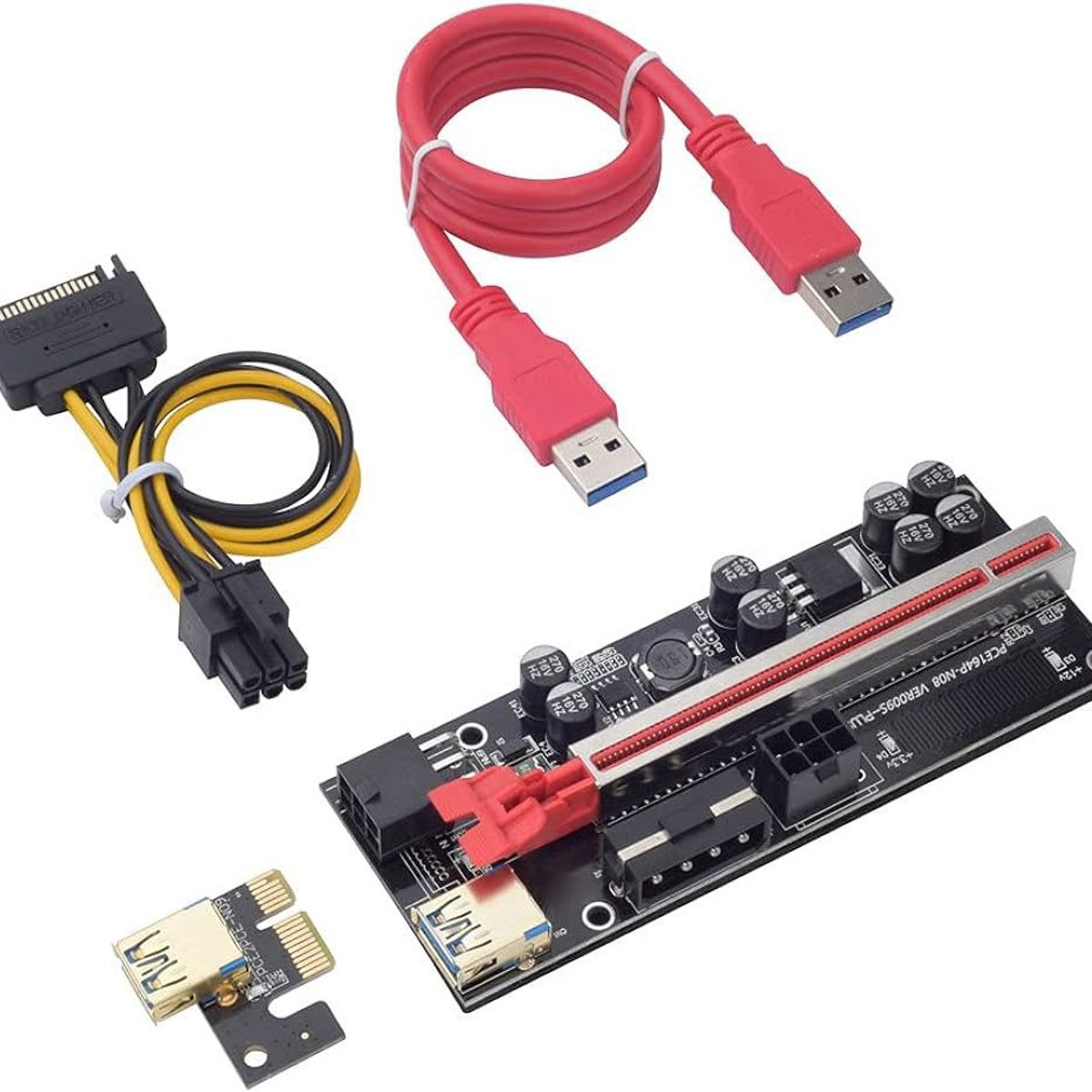 GENERICO - Riser Pci Express 1x A 16x 60cm Usb 3.0 V009