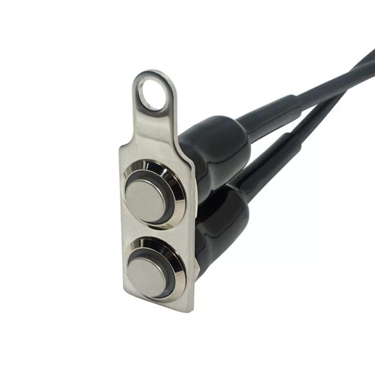 GENERICO - BOTON INTERRUPTOR LED DOBLE ENCENDIDO Y APAGADO