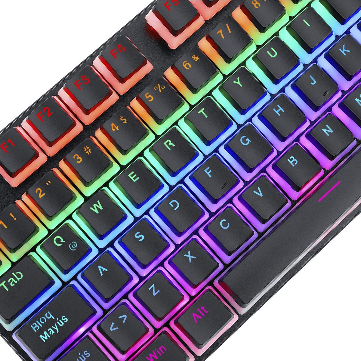 REDRAGON - KEY CAPS REDRAGON SCARAB BLACK A130 SP-BLACK