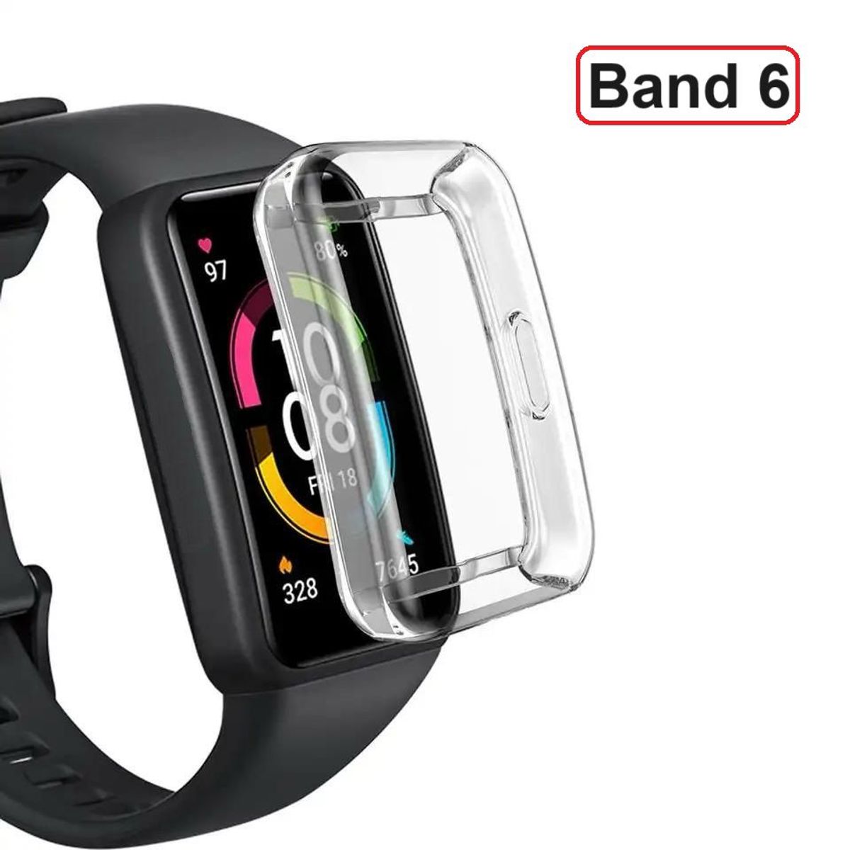 GENERICO - Case Protector de Pantalla para Huawei Band 6