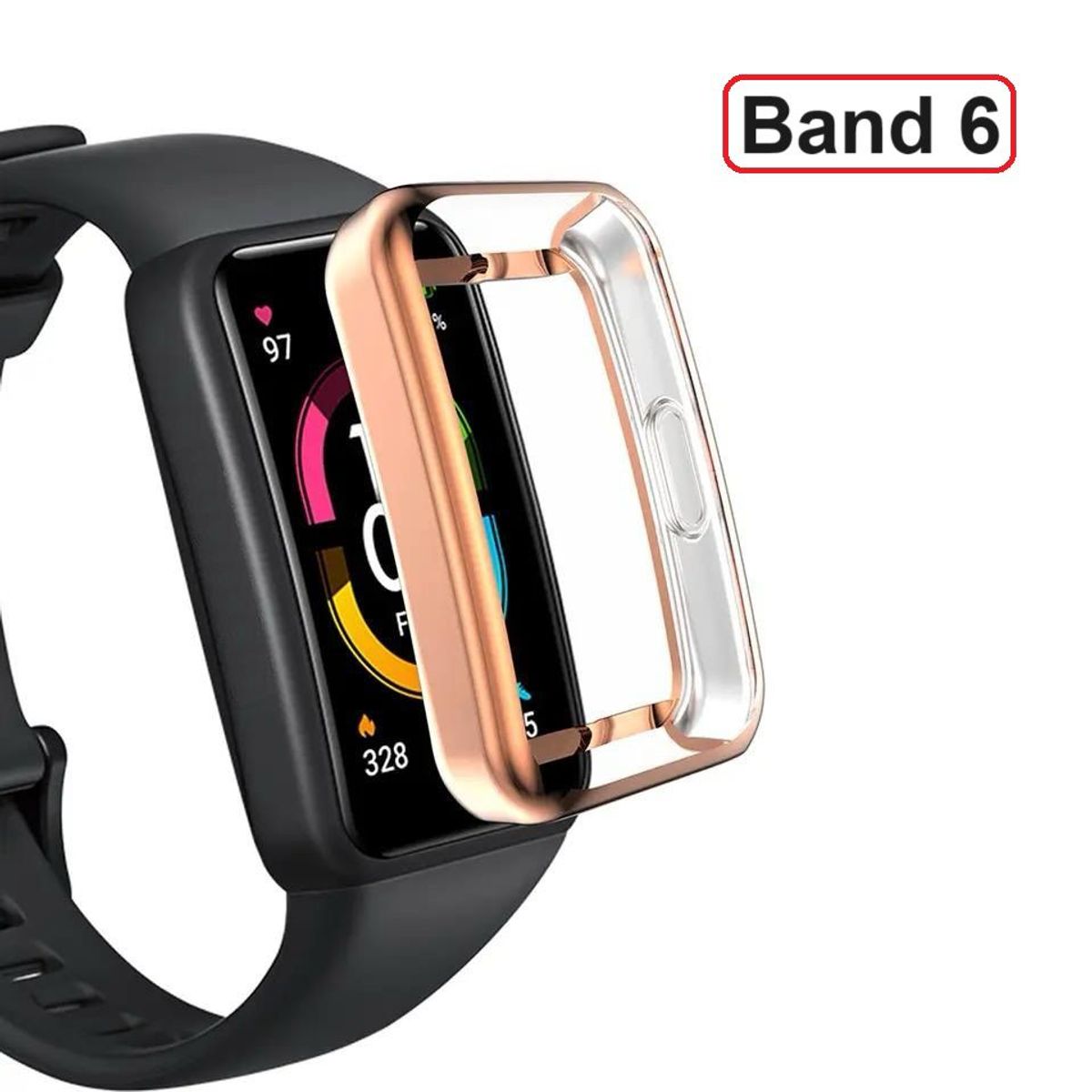 GENERICO - Case Protector de Pantalla para Huawei Band 6