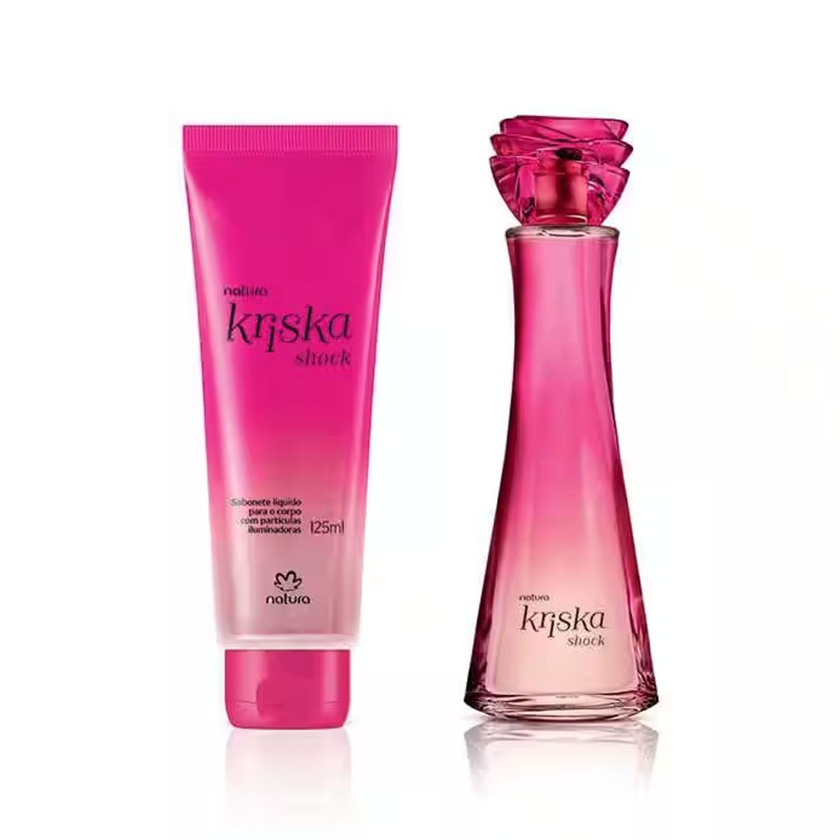 NATURA - Kriska Shock EDT de Mujer con Jabon Liquido Iluminador