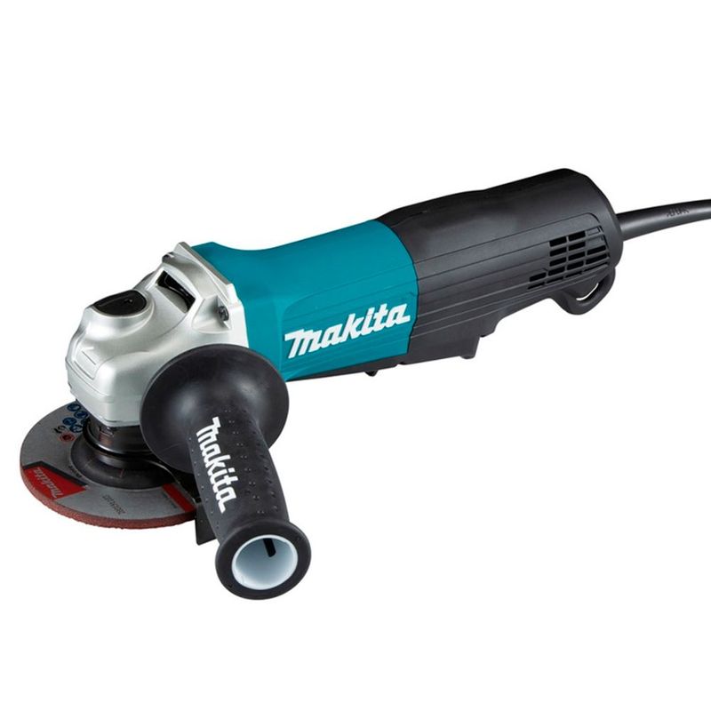 MAKITA - Amoladora Esmeril Angular 4 . 5 " Makita GA4550 1300W Hombre Muerto