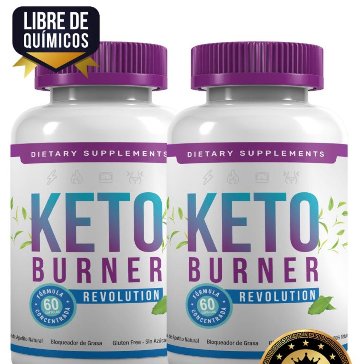 GENERICO - Quemador de grasa Keto Burner 2x1 Verano Pack Complete