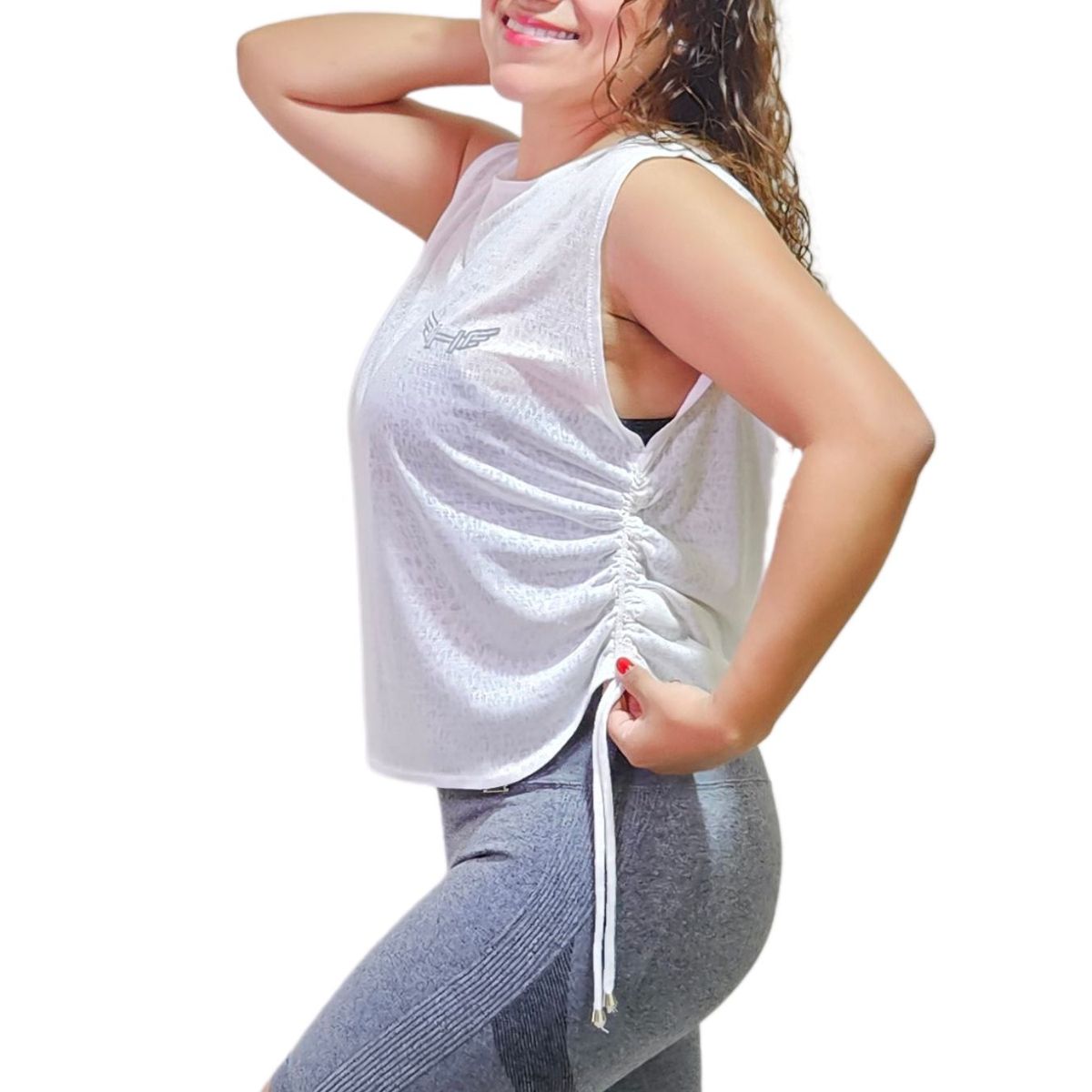 INDEPENDIENTE - POLO DEPORTIVO SIN MANGAS PARA EL GYM MUJER