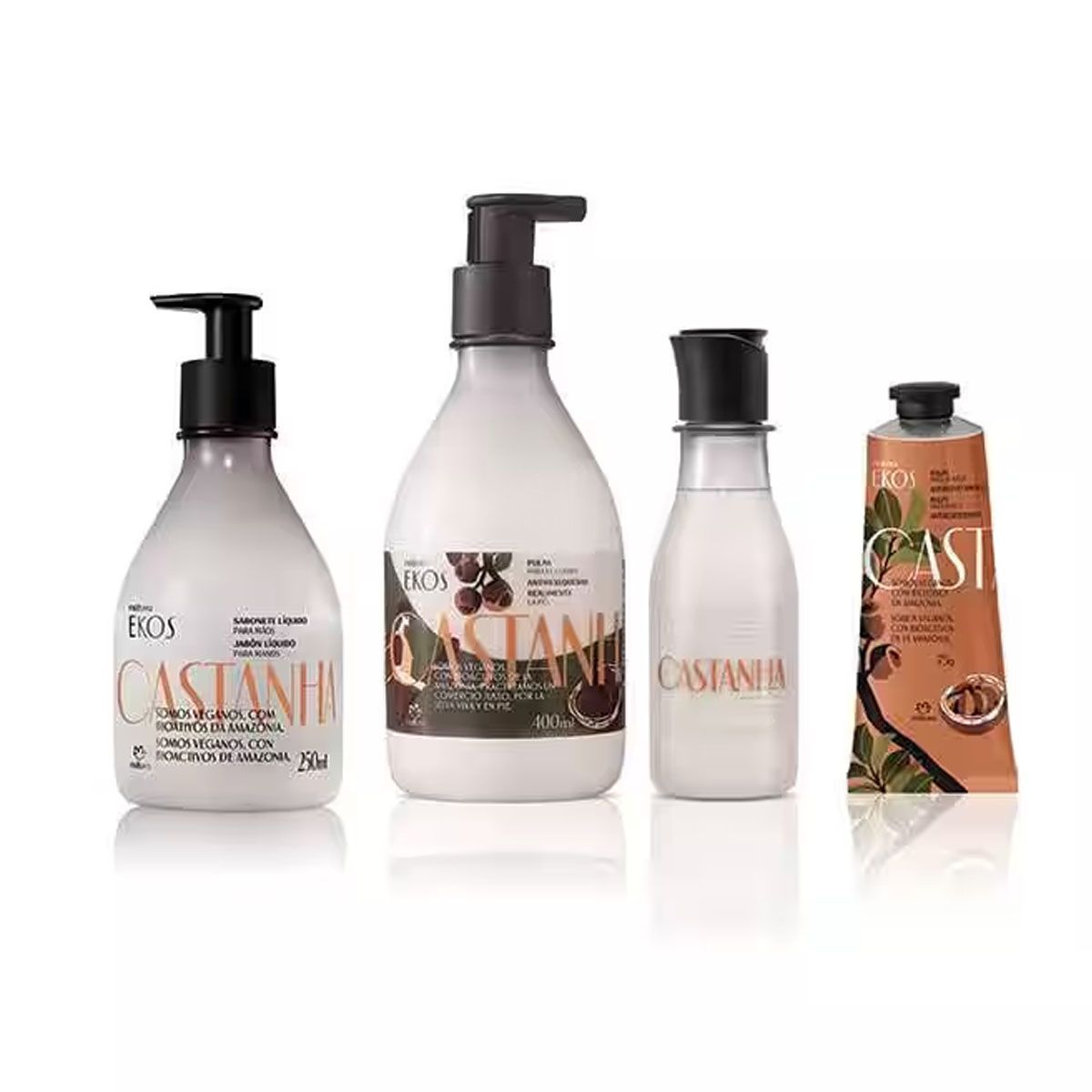 NATURA - Ritual Ekos Castaña Crema Cuerpo con Jabones y Pulpa Manos