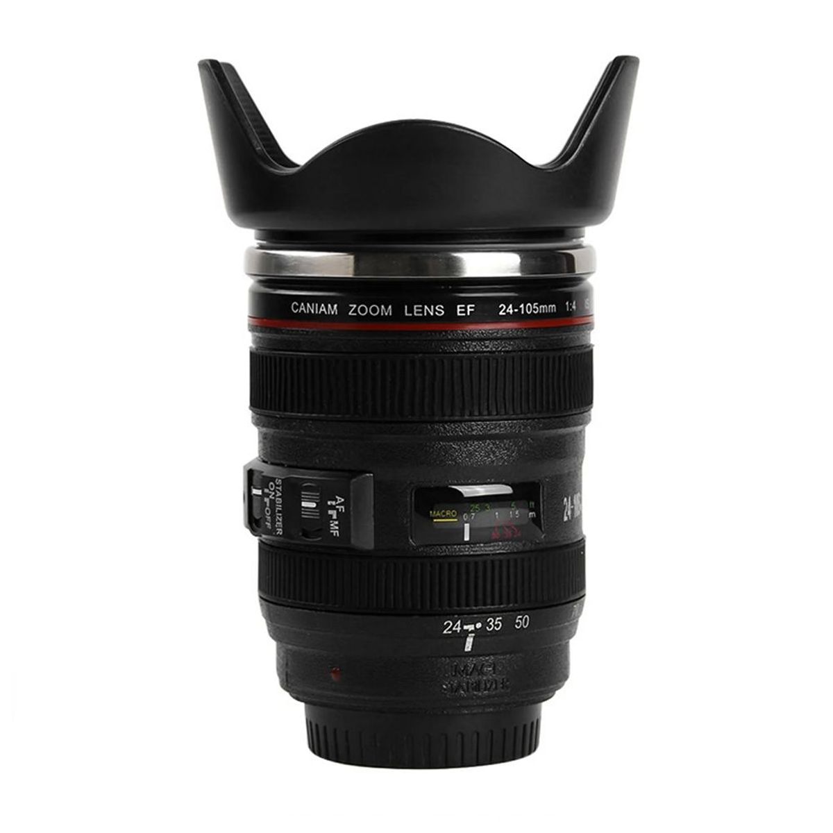 IMPORTADO MC - Taza Termica Lente Fotografico Tomatodo Mug Camara Cafe Te