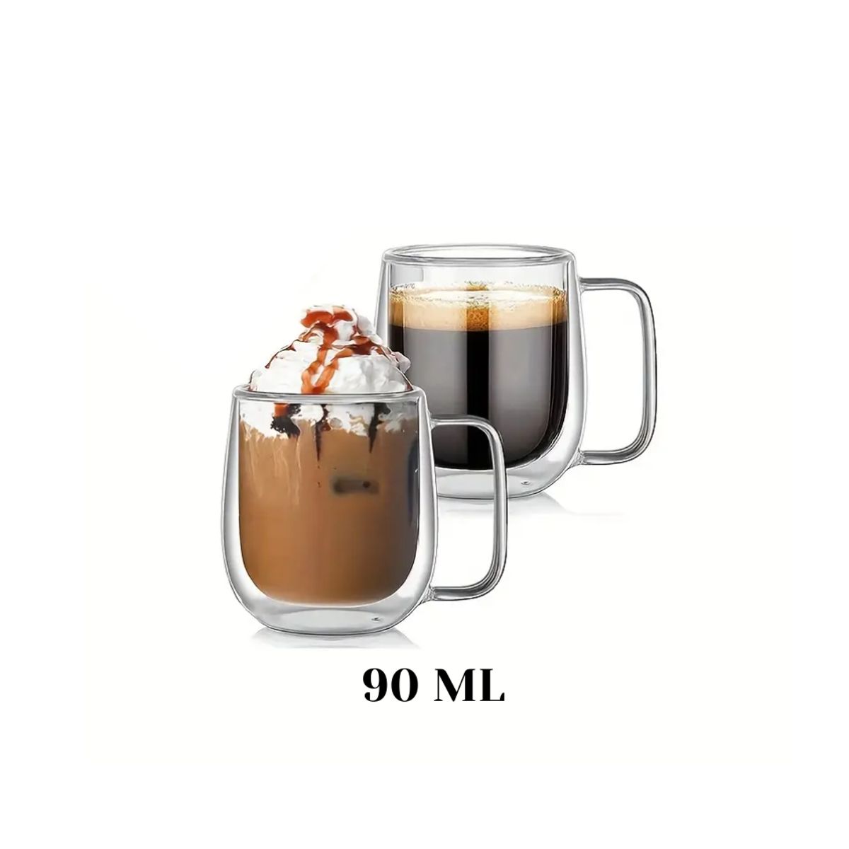 GENERICO - Taza espresso 90 ml  SET DE DOS