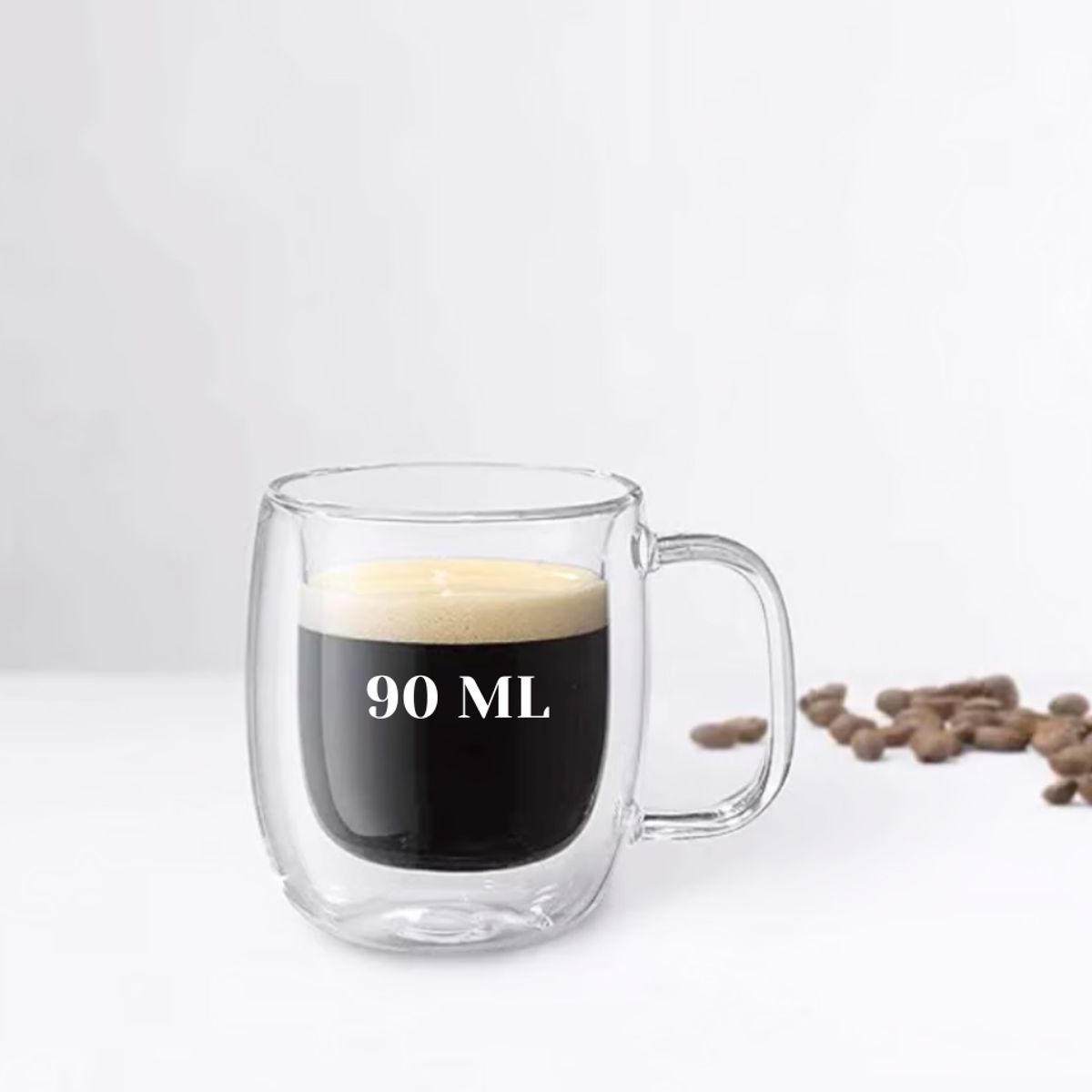 GENERICO - Taza espresso 90 ml  SET DE DOS