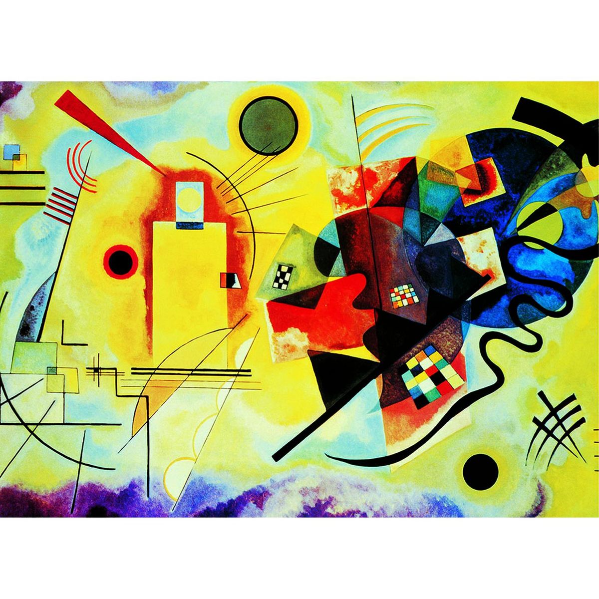 CLEMENTONI - CLEMENTONI ROMPECABEZAS X 1000 PIEZAS MUSEUM KANDINSKY