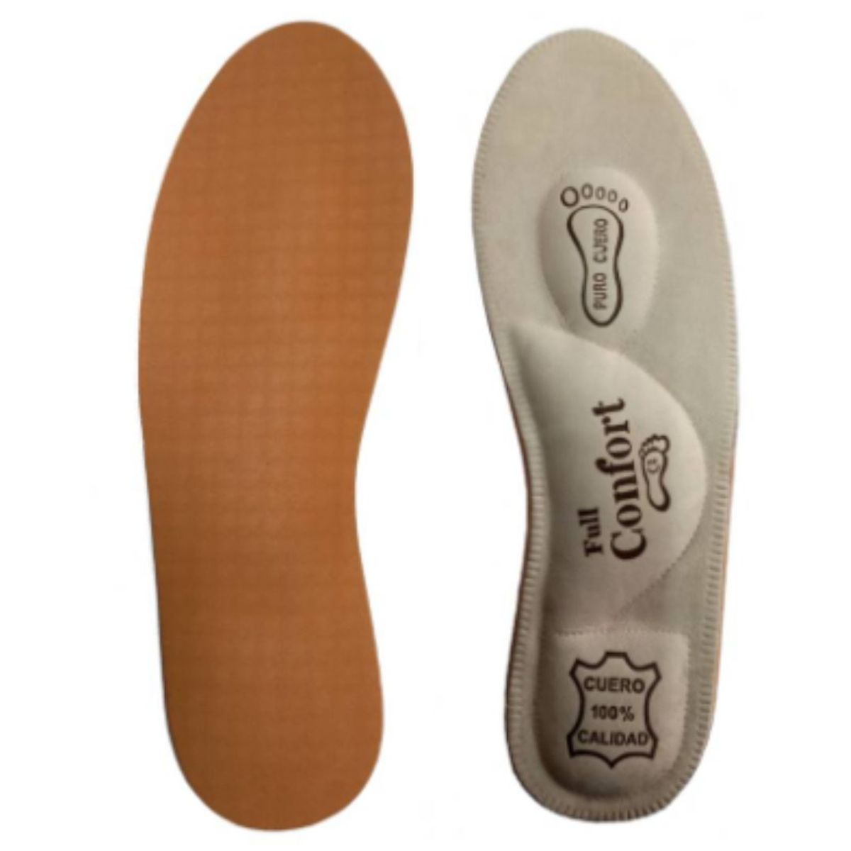 GENERICO - Plantilla masaje pies acolchado de cuero antitranspirante